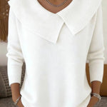Effortless Comfort Ribbed Knit Sweater