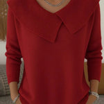 Effortless Comfort Ribbed Knit Sweater