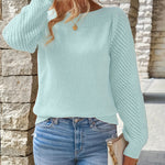Stylish Cutout Sleeve Knit Top