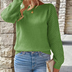 Stylish Cutout Sleeve Knit Top