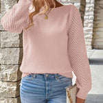 Stylish Cutout Sleeve Knit Top
