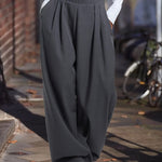 Nadorine Casual Wide Leg High Waisted Pants