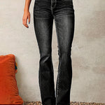 Nadorine Classic Retro High Waist Flare Jeans