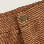 Nadorine Casual Corduroy High Waist Wide Leg Pants