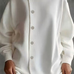 Urban Casual Oversized Asymmetrical Turtleneck Sweater