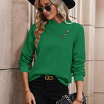 Stylish Rhombic Textured Sweatshirt