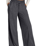 Essential High Waist Drawstring Sweatpants