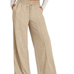 Essential High Waist Drawstring Sweatpants