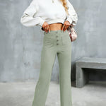 Nadorine Classic High Waist Straight Leg Pants