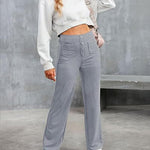 Nadorine Classic High Waist Straight Leg Pants