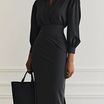 Elegant Simple Business Casual Dress