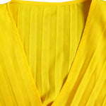 Stylish Lightweight Tie Waist Pleated Jumpsuit