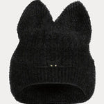 Fashion Fuzzy Knit Cat Ear Beanie Hat
