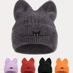 Fashion Fuzzy Knit Cat Ear Beanie Hat