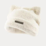Soft Warm Cat Ear Shape Knit Beanie