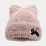 Trendy Cute Cat Fleece Meowing Beanie