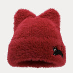 Trendy Cute Cat Fleece Meowing Beanie