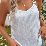 Summer Glitter Sequins Camisole Tops