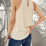 Glitter Sequins Party Halter Tops