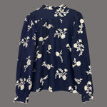 Nadorine Elegant Floral Embroidered Long Sleeve Shirt for Women Casual Boho Summer Vacation 2026 | Under $40