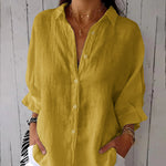 Casual Back Slit Tie Design Beach Shirt