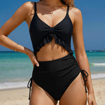 Sexy Summer Floral Print One Piece Swimsuit
