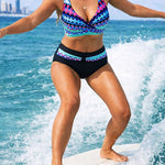 Sexy V Neck Flattering Bikini Set