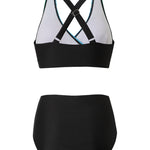 Sexy V Neck Flattering Bikini Set