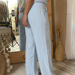Effortless Style Summer Front Crease Pants