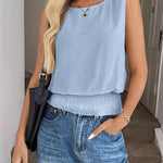 Loose Straight Cut Sleeveless Top