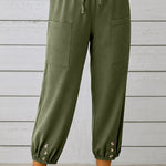 Comfy Soft Hight Waisted Tapered Pants