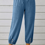 Comfy Soft Hight Waisted Tapered Pants