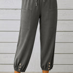 Comfy Soft Hight Waisted Tapered Pants