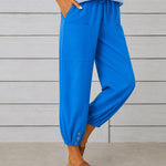 Comfy Soft Hight Waisted Tapered Pants