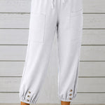Comfy Soft Hight Waisted Tapered Pants