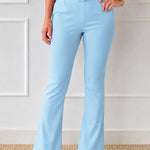 Modern Commuter Floral Halterneck Matching Set (Belt Included)