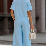 Modern Commuter Solid Color 2-Piece Outfits