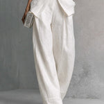 Minimalism Designer Sleeveless Matching Set