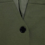 Smart Casual Short Sleeve Blazer Shorts Matching Set