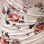 Stylish Printed V-neck Wrap Tank Top