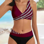 Two Pieces Bikini Swimsuit Push-Up Bathing Suit