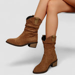 Amanda | Suede Ankle Boots