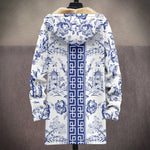 Ava | Art-Inspired Hooded Cardigan