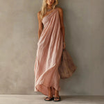 Judy - Draped One Shoulder Dress