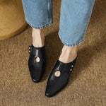 Olga™ | Genuine Leather Mules