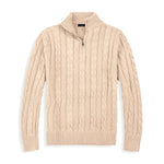 Brandon | Premium Classic Quarter-Zip Sweater