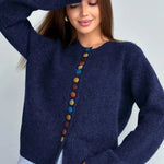 Phoenix | BUTTON-ACCENT CARDIGAN