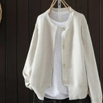 Rocío | PEARL-BUTTON CARDIGAN