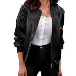 Zip Up Bomber Jacket - Zeagoo (Us Only)