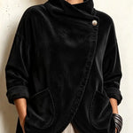 Sophie | One-Button Corduroy Wrap Top